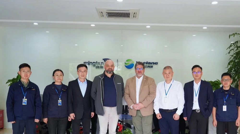 法国MULLER公司总裁Mr. Benoit一行到访乐鱼电子（中国）有限公司官网科技考察、交流